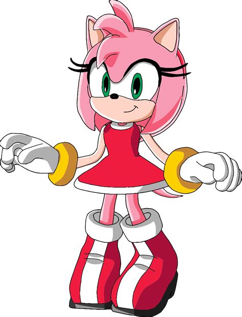 Amy Rose is a fictional character from the Sonic the Hedgehog series. She is an anthropomorphic hedgehog with a major crush on Sonic the Hedgehog. Since meeting Sonic on Little Planet, Amy has become his self-proclaimed girlfriend and has attempted to win his heart by any means during their adventures. She wields the Piko Piko Hammer, a ...